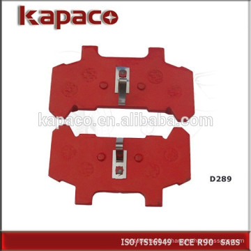 Керамическая тормозная колодка Производитель для Buick Cadillac Chevrolet Oldsmobiles PontaCeramic Brake Pad Производитель для Bc D289 12321421